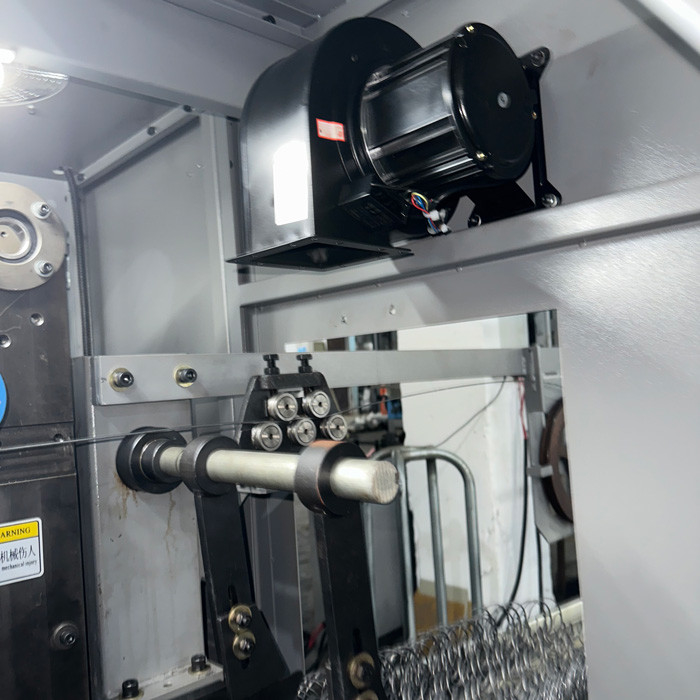 75-95mm yatak yayı yapım ekipmanları 1.8-2.4mm tel çapı için