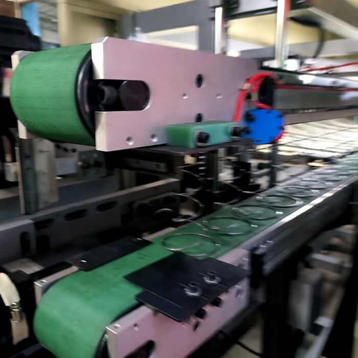 Kapasite 60-90 Yaprak 8 Saatlik Yatak Üretim Hattı, Yay Uç Halkası Çapı 65mm-90mm, Montaj Teli Çapı 1.3-1.6mm Yatak Montajı İçin