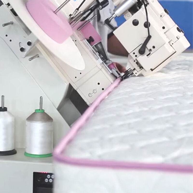 Kapasite 15 gece yatak şilte kenar bantlama makinesi esnek çalışma yatak üretim tesisi üretim hattı ekipmanı