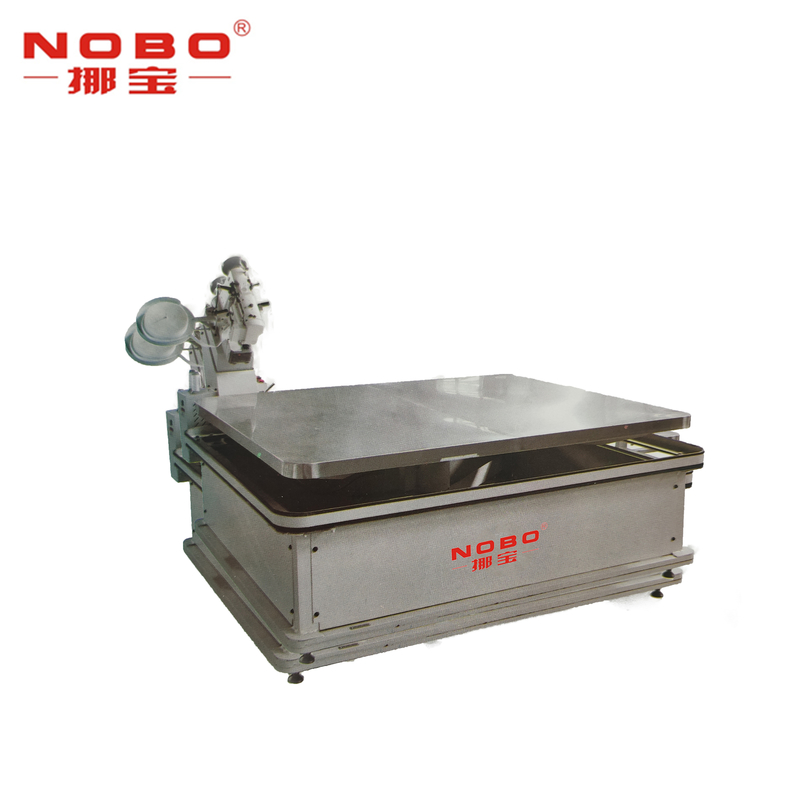 Uyku Tulumu için NOBO 1.2KW 70-450mm Kalın Yatak Bant Kenar Makinesi