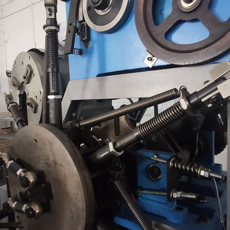 80-220mm Yaylı Yatak Üretim Hattı 4.5kva Bonnell Tel Yay Makinası