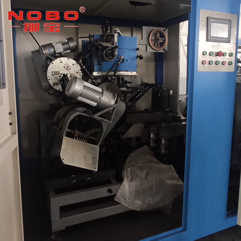 0.08-0.22M Yatak için NOBO Mavi CNC Bobin Yay Yapma Makinesi