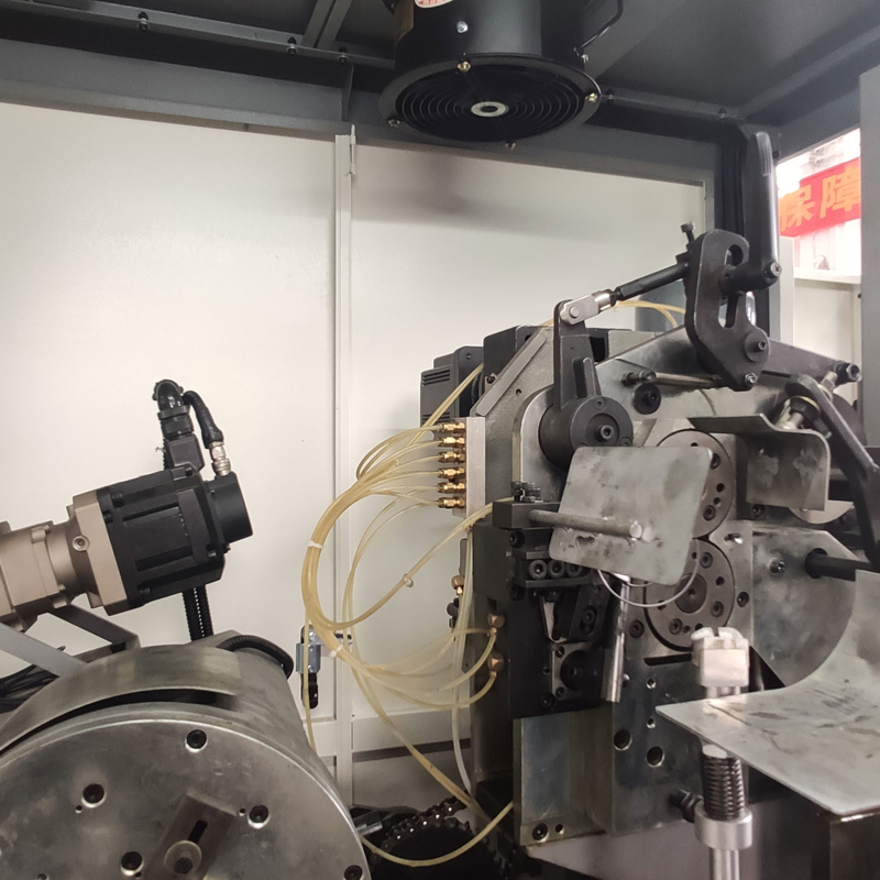 1.8-2.5mm Yatak Yay Sarma Makinesi 4.5 Kilowatt Yatak Üretim Hattı